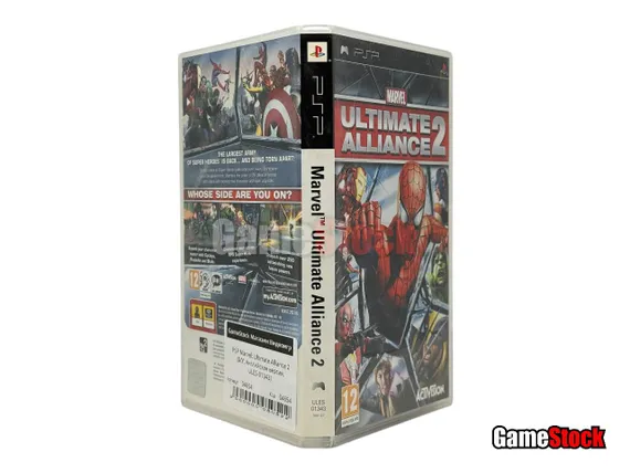 PSP Marvel: Ultimate Alliance 2 (Б/У, Английская версия, ULES-01343)