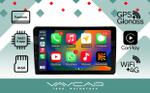 Магнитола для Toyota Yaris 2007-2010 - Vaycar VA77U-0010 на Android 13, Быстрая, 4G SIM-слот