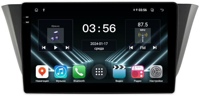 Магнитола для Iveco Daily 2015+ - FarCar S280 монитор 9.5" IPS на Android 13, CarPlay