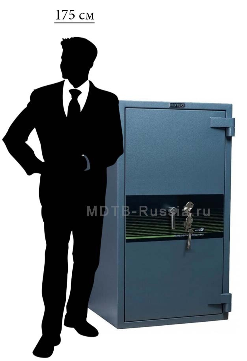 Взломостойкий сейф MDTB Bastion-M 1368 2K