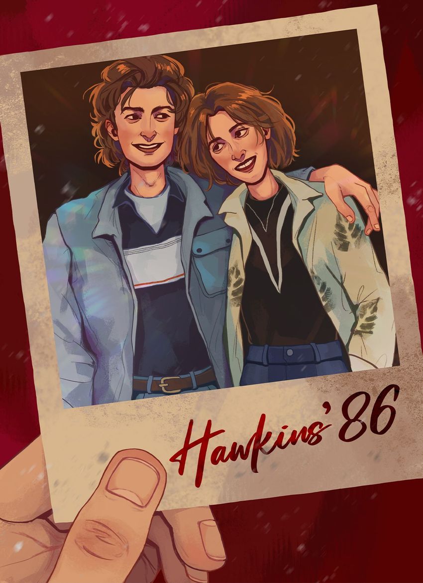 Постер "Stranger Things: Hawkins '86"