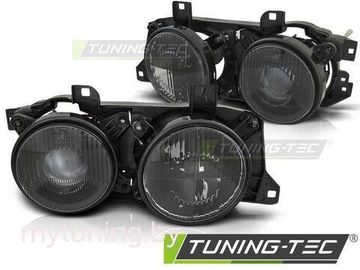 Фары передние BLACK для BMW E32/E34