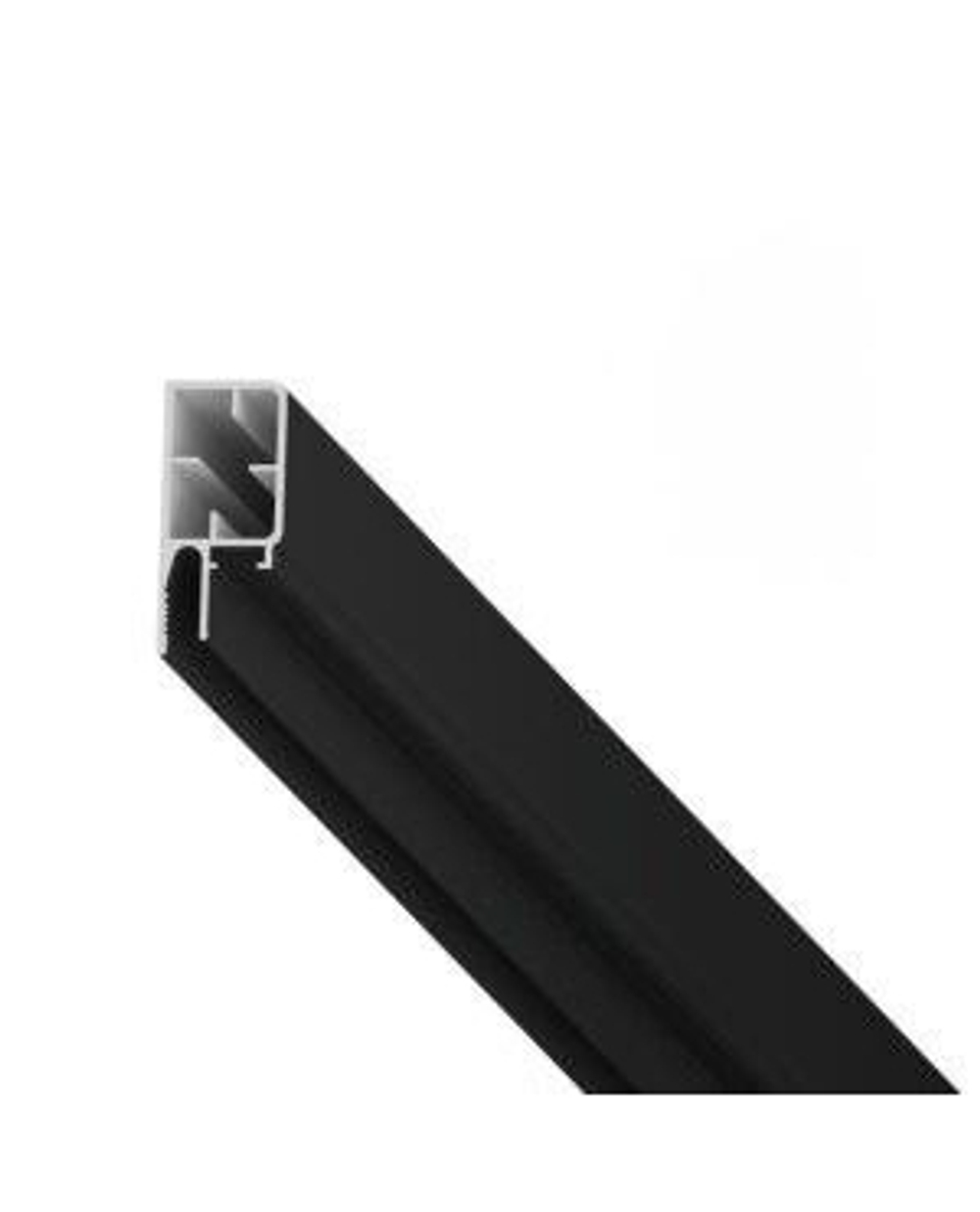 Профиль LumFer Clamp Level 50 (2м) черный, , пог. м