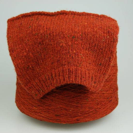 Пряжа 1/3.8 NM Soft Donegal, цвет 5601 Rust (100% шерсть мериноса)