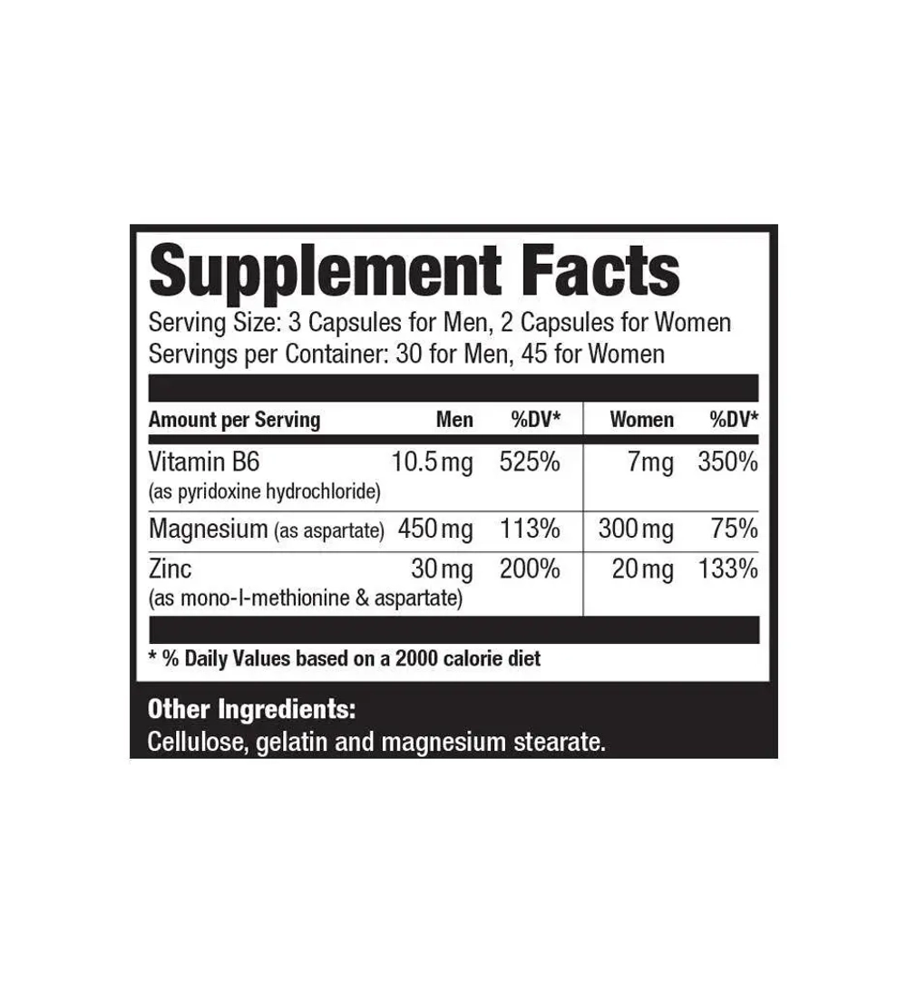 Ultimate Nutrition ZMA 90 Сaps , ЗМА Цинк Магний В6