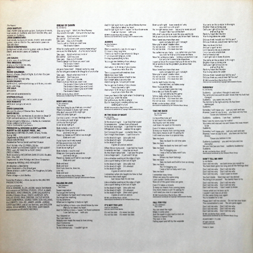 Firefall / Break Of Dawn (LP)