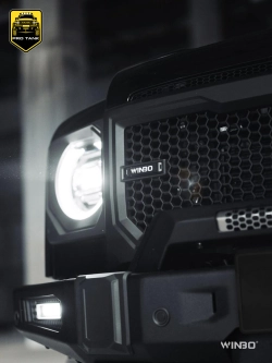Бампер передний усиленный WINBO Mech для HAVAL H9 2024+