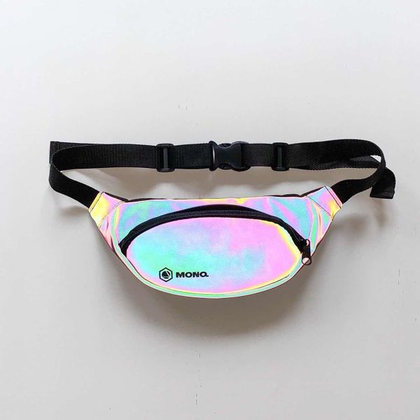 Сумка поясная MONQ Small Buddha Искусственная Кожа Reflective - фото 2