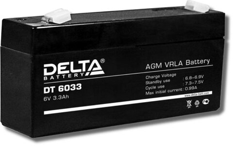 DT 6033 Delta Аккумулятор герметичный свинцово-кислотный