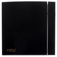 Накладной вентилятор Soler Palau SILENT-100 CRZ BLACK DESIGN 4C