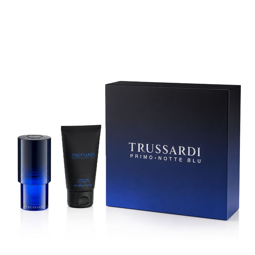 Trussardi Primo Notte Blu EDP Refillable 50 ml + SG 100 ml (man) 1 pcs
