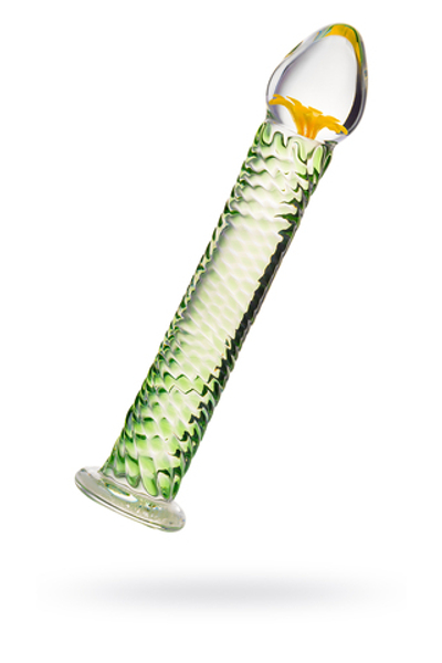 Нереалистичный фаллоимитатор Sexus Glass стекло прозрачный 16,5 см