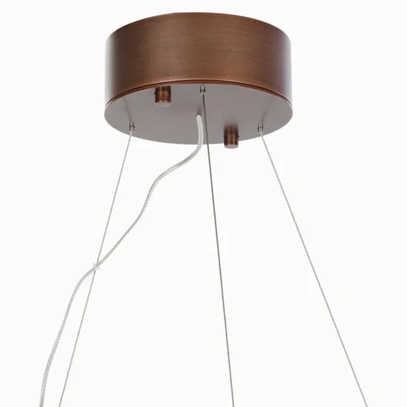 Подвесной светильник Jewel Ø81 см, прозрачный, медный