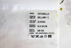 Рогожка Cotonello Bellamy (Котонелло Беллами) C 25 rosa