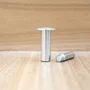 Фото магнитного скрытого стопера Fantom Hardware в цвете хром