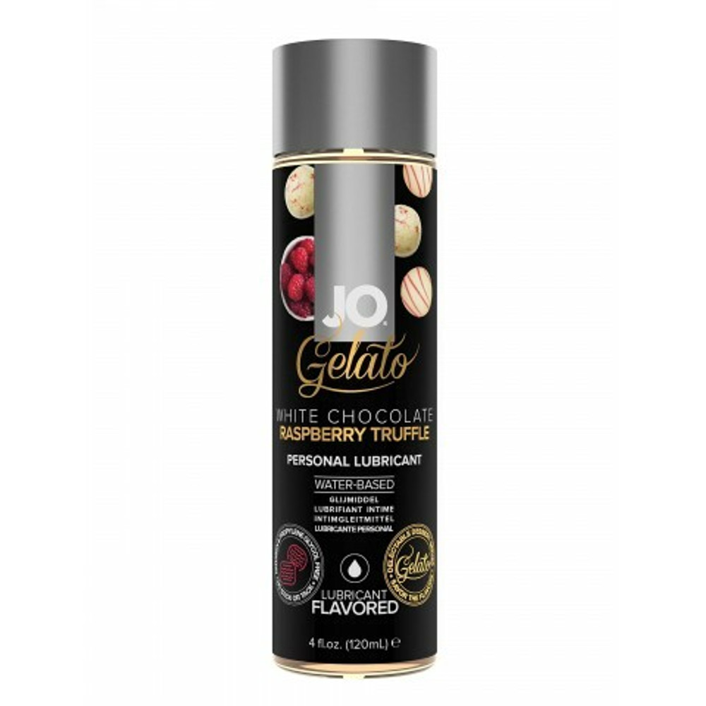 Вкусовой лубрикант "Трюфели из белого шоколада с малиной" / White Chocolate Raspberry Truffle, 120 мл