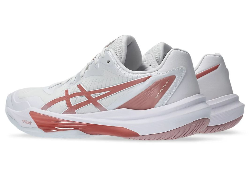 Женские кроссовки для бадминтона/сквоша Asics Sky Elite FF 3 - white/morganite