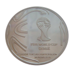 Эквадор 1 сукре 2014 Футбол Чемпионат мира по футболу Бразилия 2014 СЕРЕБРО
