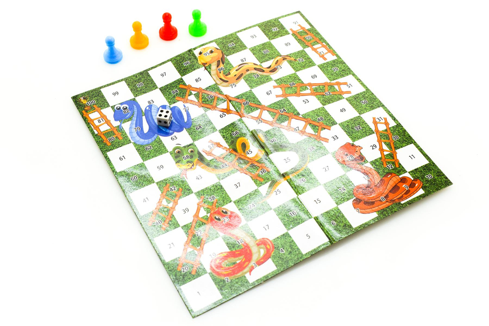 Настольная игра с фишками, пакет 2505-1
