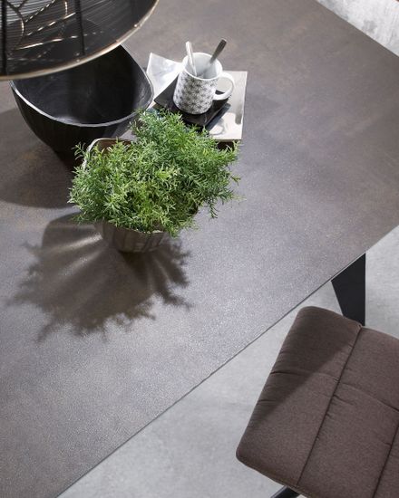 Стол Nack 200x100 керамика антрацитовый