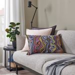 Чехол на подушку IKEA KLIPPNEJLIKA, Разноцветный, 40x58 см