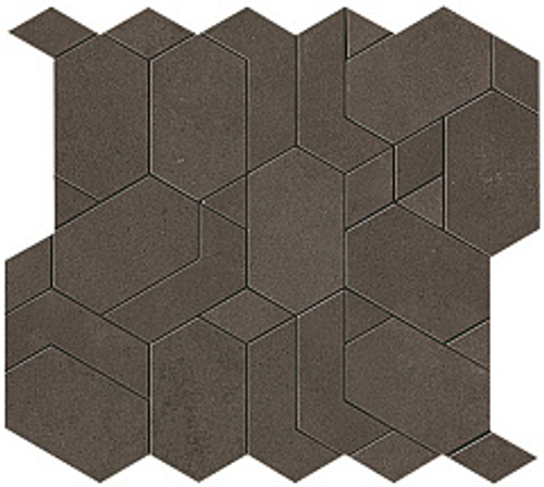 Мозаика/Керамогранит ATLAS CONCORDE BOOST PRO Tobacco Mosaico Shapes 31x33,5 A0QD