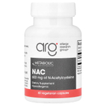 Metabolic Maintenance, NAC, 600 мг, 60 вегетарианских капсул