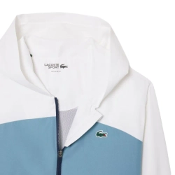 Мужская теннисная куртка Lacoste Sport Colour-Block Track - navy blue/blue/white
