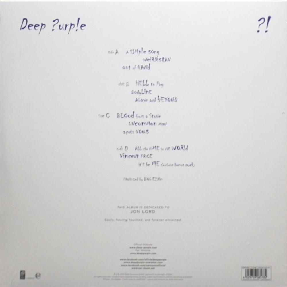 Deep Purple / Now What?! (2LP)