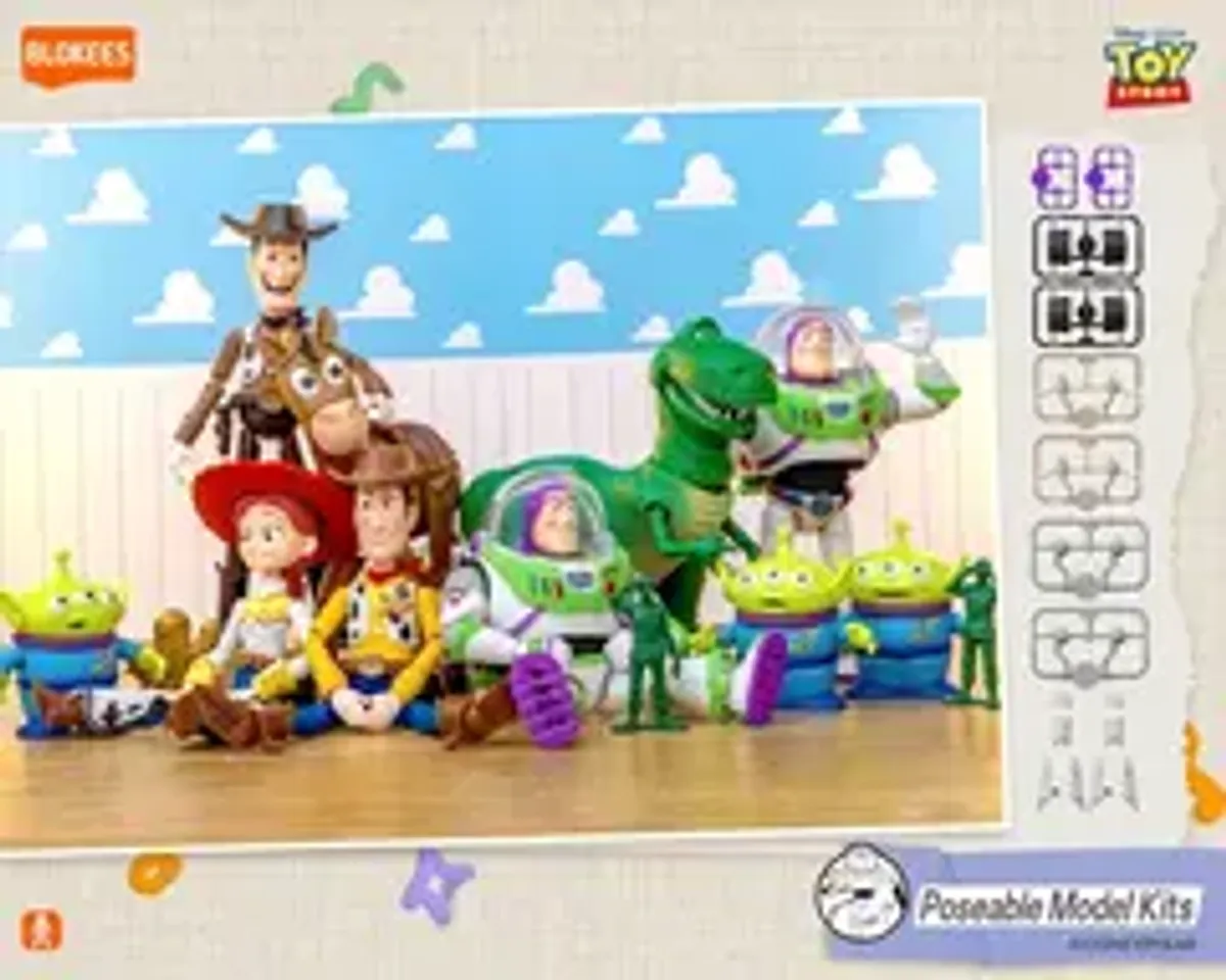 Случайная фигурка Blokees Toy Story: Elite Version 01 - Friendship Quest