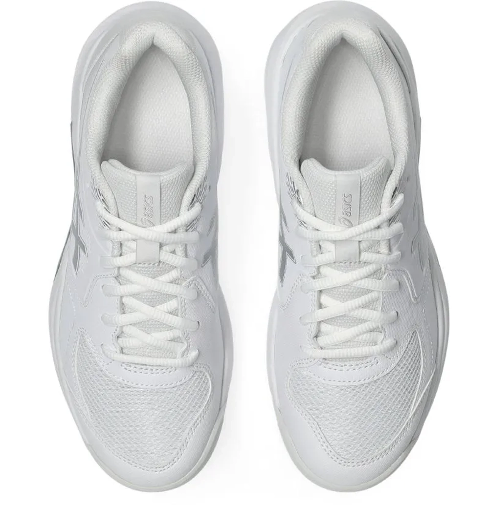 Женские теннисные кроссовки Asics Gel-Dedicate 9 - white/pure silver