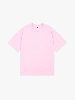Футболка оверсайз (розовый) 230 г
