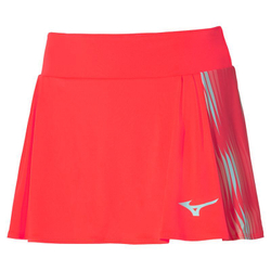 Теннисная юбка Mizuno Printed Flying Skirt - красный