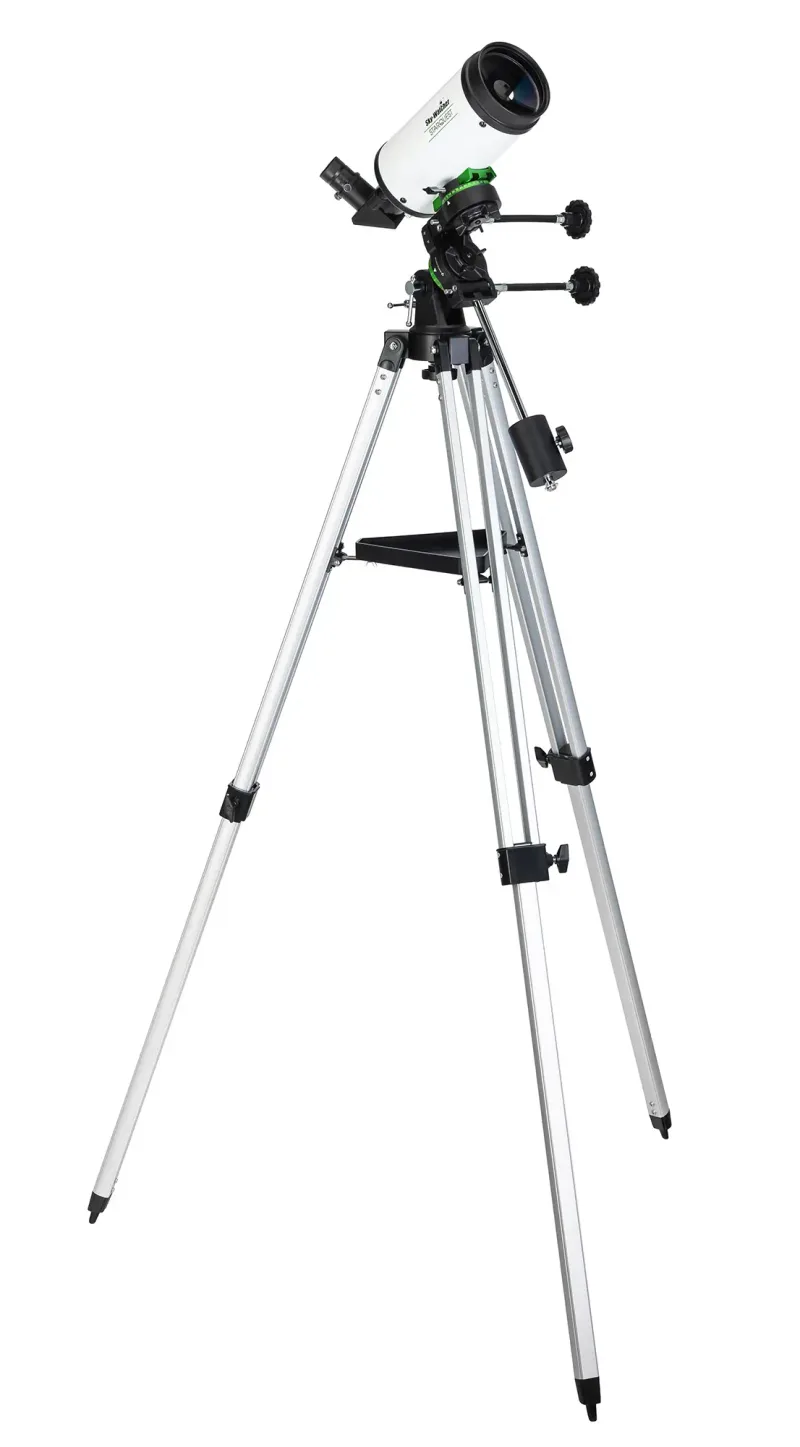 Телескоп Sky-Watcher MAK90 StarQuest EQ1 - общий вид с высоты и штативом