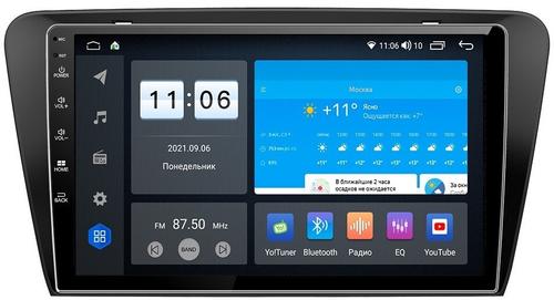 Магнитола для Skoda Octavia A7 2013-2020 - ZX343R10-7862 Android 10, Быстрая, SIM-слот