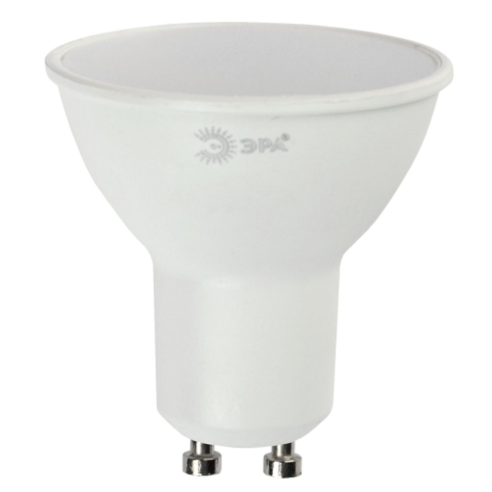 Лампа светодиодная ЭРА STD LED MR16-10W-860-GU10 10Вт софит холодный дневной свет GU10 | Лампы cветодиодные Точечные (Софиты) (MR, PAR)