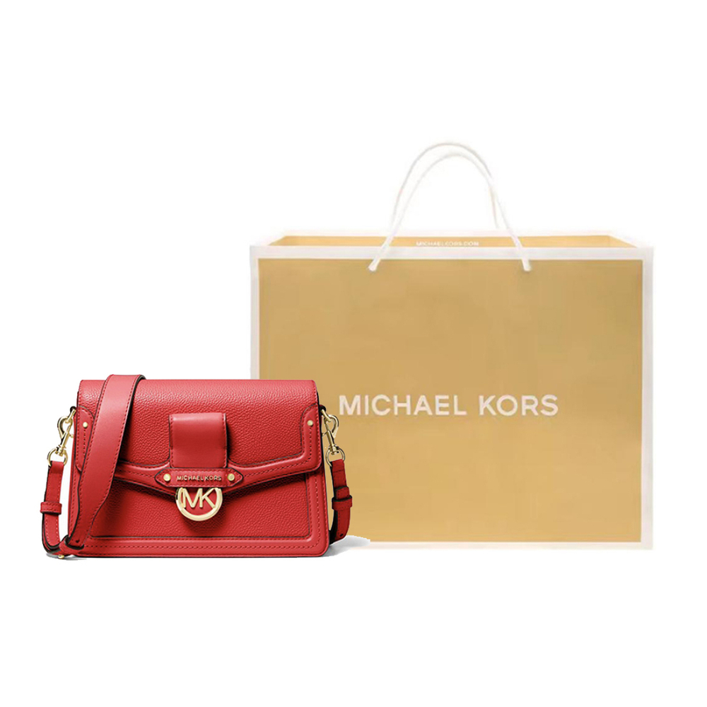 Сумка MICHAEL KORS MK Jessie Logo, 30F9GI6L2L-BRIGHT-RED