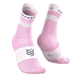 Теннисные носки Compressport Pro Racing v4.0 Run 3D Dots 1P - orchid/white