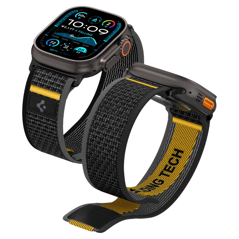 Ремешок Spigen Athlex Air для Apple Watch 44/45/46/49 mm Active Black
