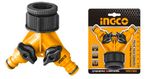 Распределитель двухканальный 1"- 3/4" INGCO HHC1202