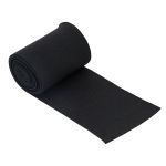 Подвяз (довяз) трикотажный 6.0х120.0 см, черный, CL-053