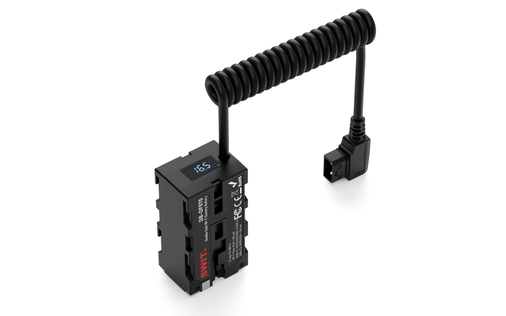 Каплер SWIT DB-DF570 замена батареи серии NP-F двухсторонний вход USB-C PD или D-Tap