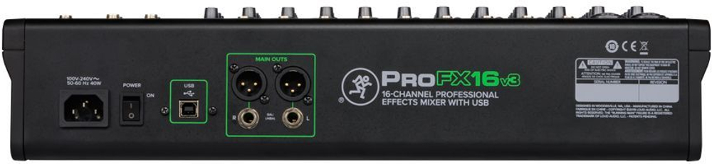 Микшерный пульт Mackie ProFX16v3