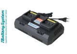SBC1822 зарядное устройство Sturm! 1BatterySystem 18 В, 2 x 4 А для двух батарей — фото 1
