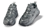 Daisy Fellowes Top Grain Cow Leather Chunky Sneakers Unisex Mist Sky Gray