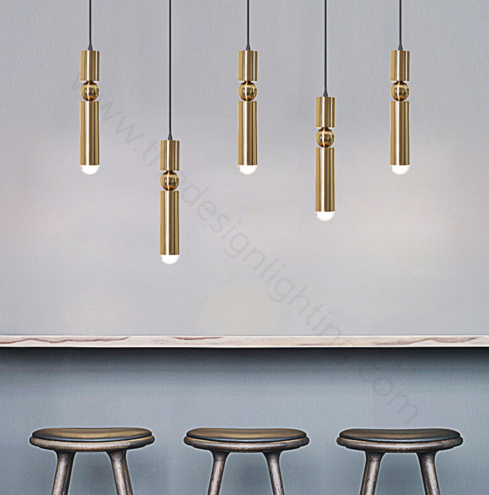 Pendant design lamp  Fulcrum by Lee Broom (Gold)
