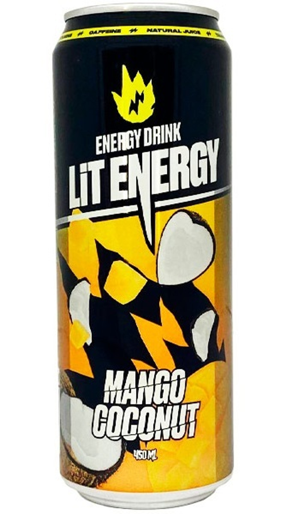 LIT ENERGY MANGO COCONUT Манго Кокос 450мл 1шт.