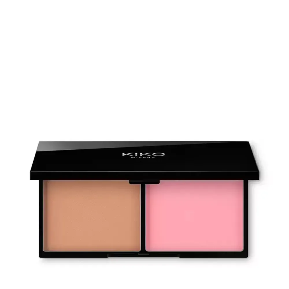 Палитра с румянами и бронзером KIKO Milano Smart Blush and Bronzer Palette - 02