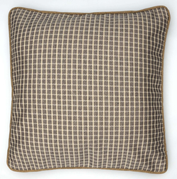 Подушка CUBEПодушка декоративная 45х45 серо-бежевая клетка Textil Roig 45x45 Серый / Бежевый