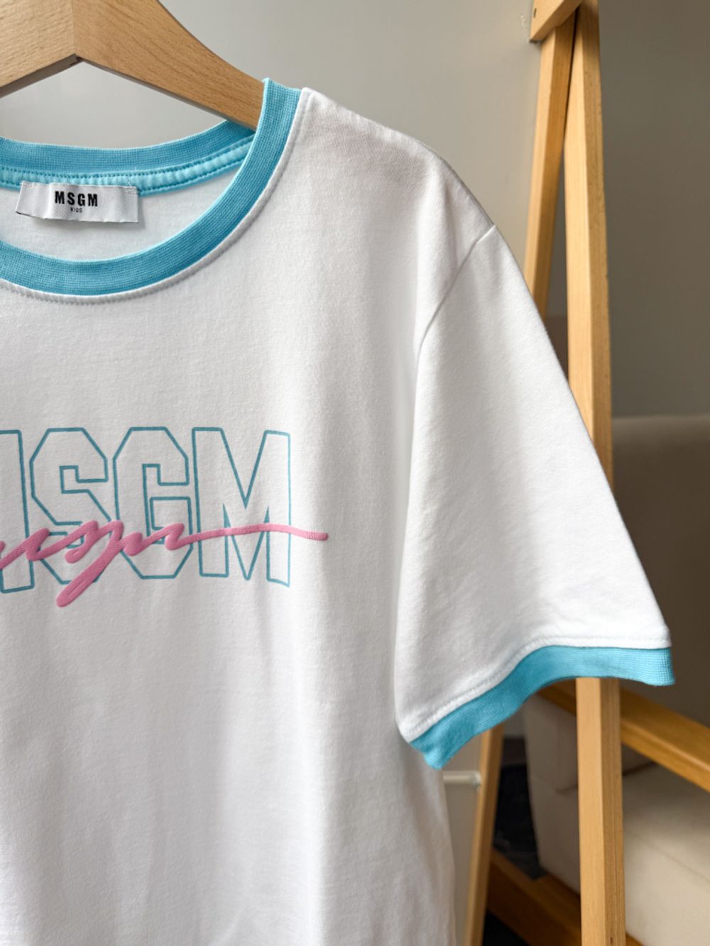 Хлопковая футболка MSGM, 164